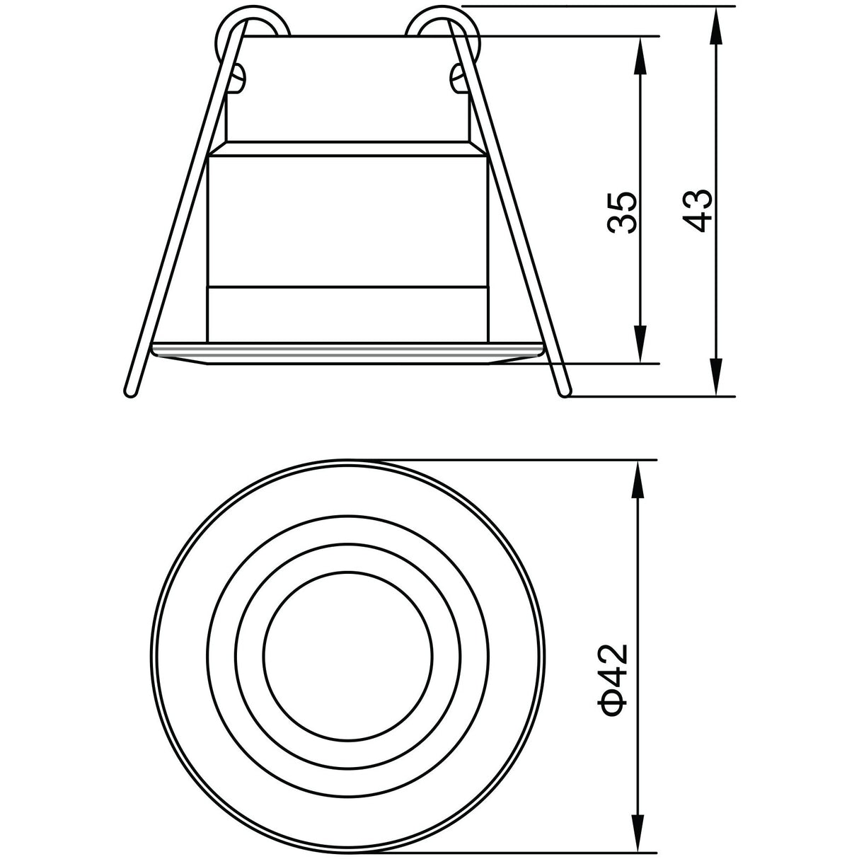 SAL STAR SPOT S9361 4W Compact Design LED Downlight