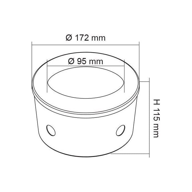 SAL CONCRETE CAN INSERT S9913