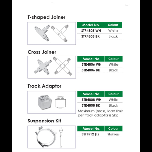 SAL UNIVERSAL SINGLE CIRCUIT TRACK STR4800
