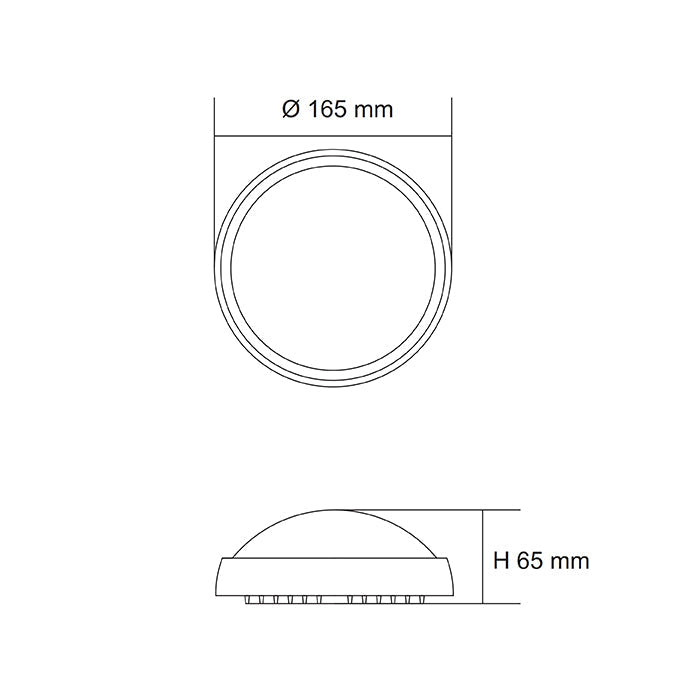 SAL Button SL7269 6W IP65 LED Bunker
