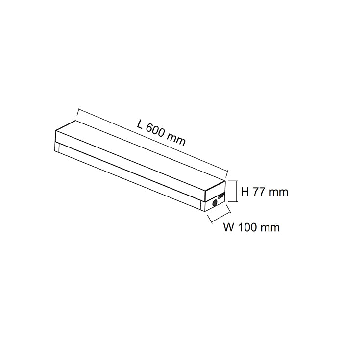 SAL Ledline SLD2000 20W LED Diffused Batten