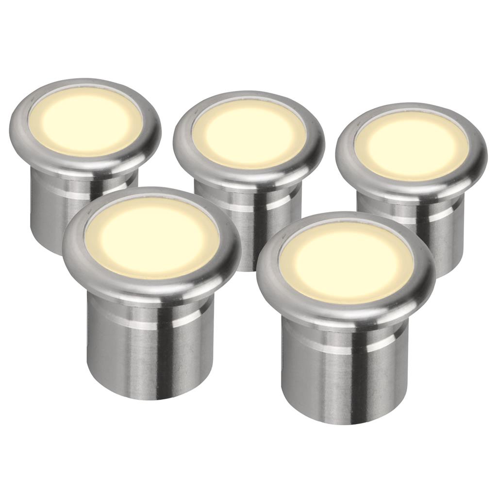 Domus VIVID-5PK Five Pack 12V 3W LED Deck Lights