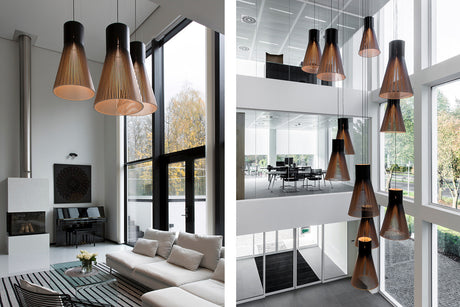 pendant lighting in a home