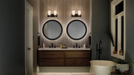 vanity lights in bathroom