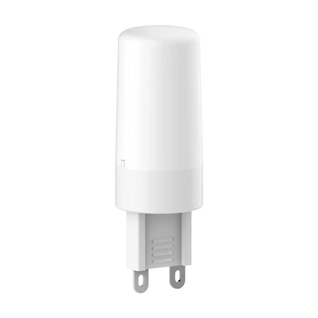 Domus G9 4W dimmable LED frosted lamp 240V energy-efficient bulb  on a white background