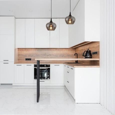 V&M Edison 1 Light Pendant 200mm