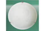 Round Decorative white light fixture 3A alabaster oyster ceiling light, model AC100140