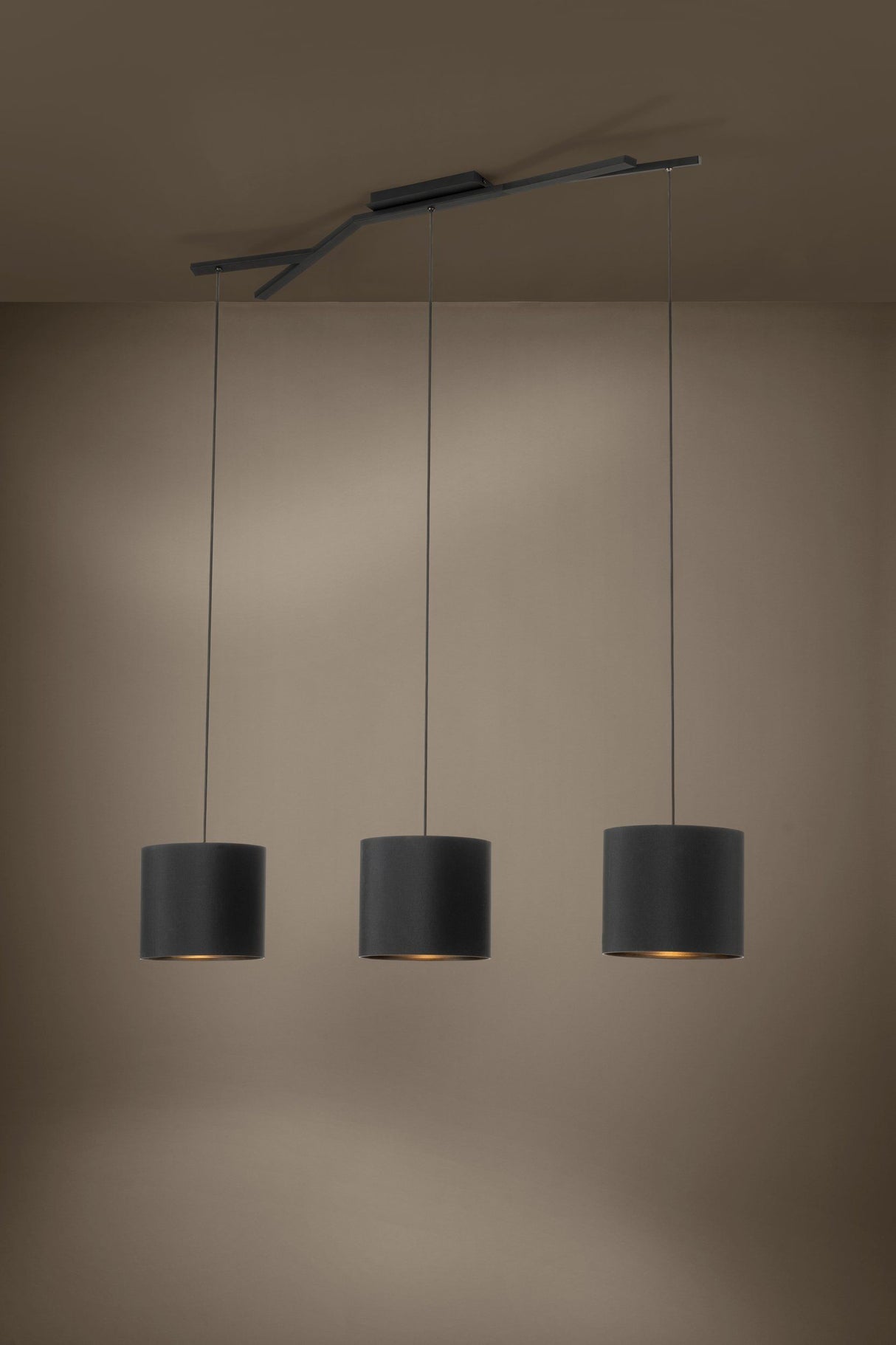 Eglo Lighting Balnario 3X40W E27 Black Pendant Light