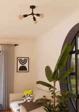 Eglo Lighting Bocadella 1 3X60W E27 Ceiling Light
