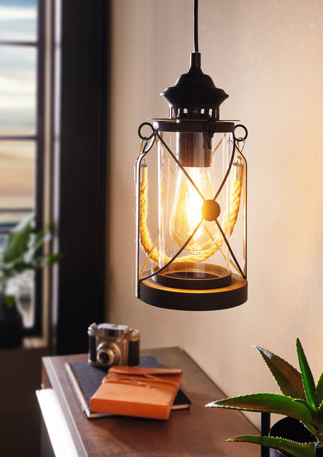Eglo Lighting Bradford 60W E27 Black