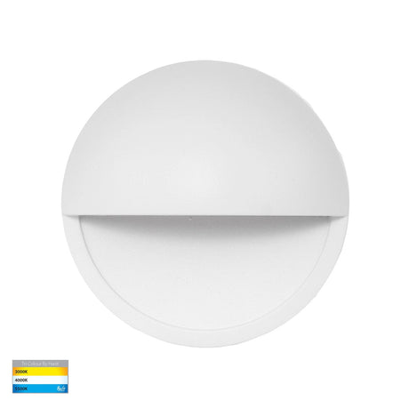 Tri‑colour LED output on black Havit Veko step light