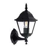 Havit HV3551W-BLK -Newark Aluminium Black 4 Panel Coach Wall Light