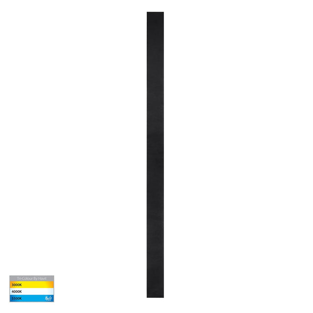 Havit Barline Shadow 1500mm Wall Light In Black Finish
