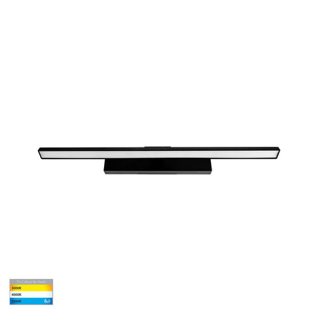 Vanita 800mm Adjustable Wall Light In Black Finish