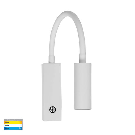 Havit HV3687T Lesen Wall Light In White With Flexible Arm