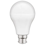 Mercator A80 3000K B22 LED globe light bulb on a white background
