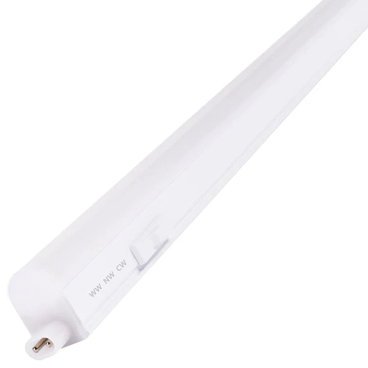 White Mercator Barry 18W LED CCT linkable bar light on a white background