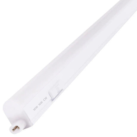 White Mercator Barry 18W LED CCT linkable bar light on a white background