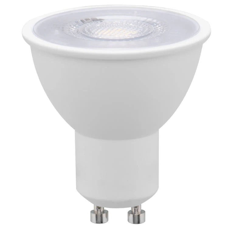 Mercator GU10 Day Light Dim60D LED Globe with GU10 base on a white background