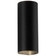 Black Mercator Marshall 18W LED wall light for outdoor use on a white background