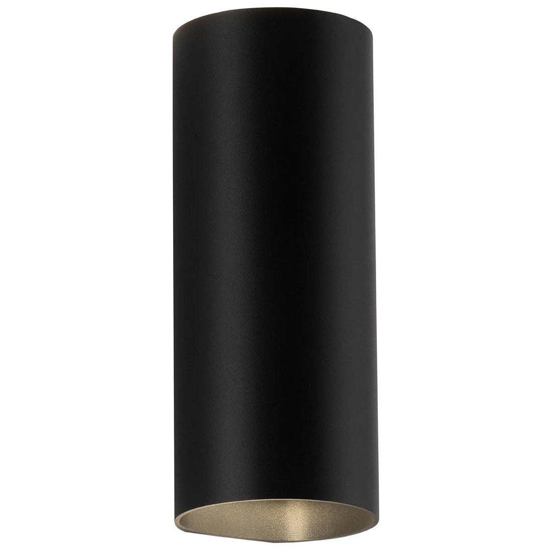 Black Mercator Marshall 18W LED wall light for outdoor use on a white background