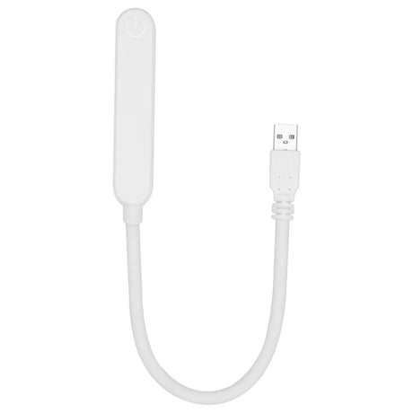 White Mercator Slater LED USB Light – Sleek and Portable Design on a white background