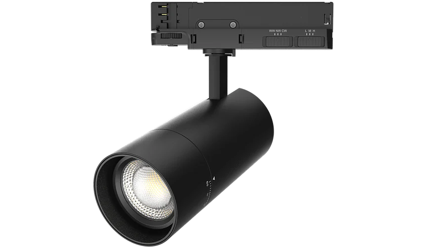 3A Dual Wattage 10/15/20W Led Zoom Track light Three Circuit BJ21