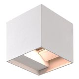 Sleek white color cube-shaped LED wall  downlight by 3A Lighting