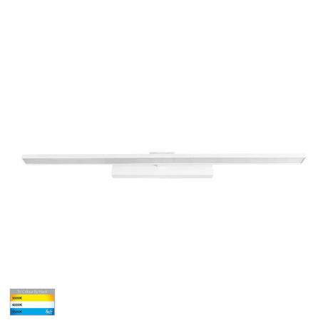 Modern ceiling light fixture Vanita 1000mm Adjustable Wall Light In White Finish