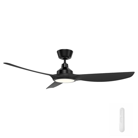 Mercator GU10 warm white dimmable glass LED globe with remote control on a white background