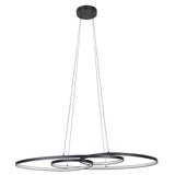 Modern black Contemporary pendant ceiling light with elegant finish by Eglo 