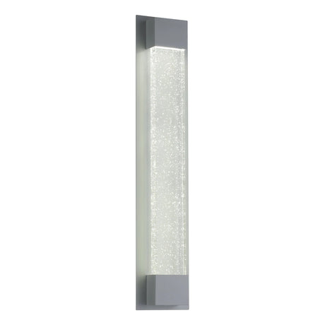 White Wall-mounted 600mm LED light fixture for outdoor areas