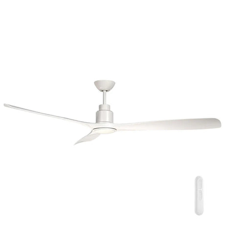 White Energy-efficient 152cm ceiling fan – Mercator Iceman on a white background