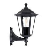 Havit HV3552W-BLK Fibra Aluminium Black 6 Panel Coach Wall Light HV3552W-BLK