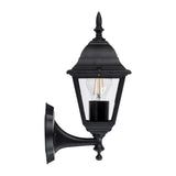 Havit HV3551W-BLK -Newark Aluminium Black 4 Panel Coach Wall Light