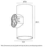 Telbix Stina 2 Light Wall Lamp
