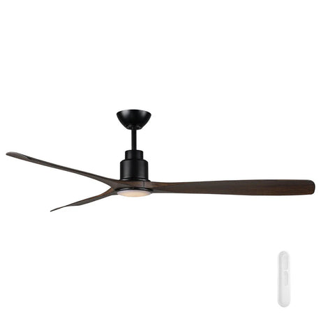 Iceman ceiling fan by Mercator with integrated LED and remote control