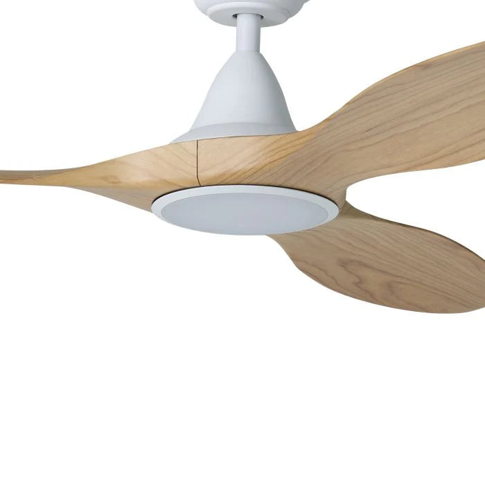Noosa 60" DC ceiling fan showing blade and motor housing
