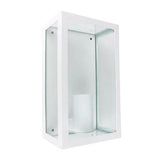 White wall-mounted outdoor  Decorative wall light fixture WL31001 by 3A Lighting