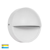 Weatherproof IP65 rating black step light outdoors