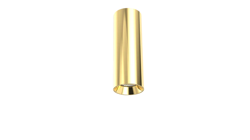 3A 15W Led Surface Mounted Light Gold DL1562