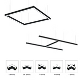 3A 40W LED Linear Pendant Light