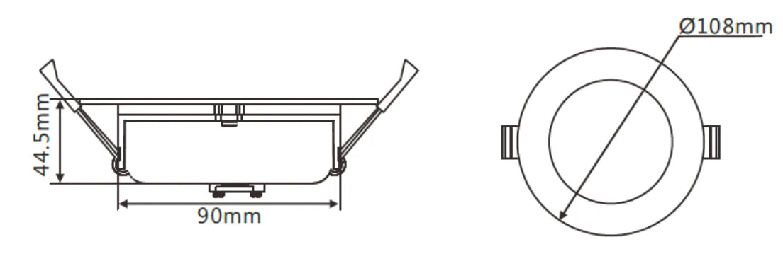 3A Lighting 13W SMD Downlight DL1260
