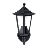 Havit HV3552W-BLK Fibra Aluminium Black 6 Panel Coach Wall Light HV3552W-BLK