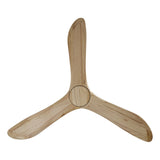 60 inch DC motor fan ideal for patios, living rooms, or open spaces on a white background