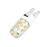 Domus KEY G9 tricolour dimmable LED bulb for versatile lighting on a white background