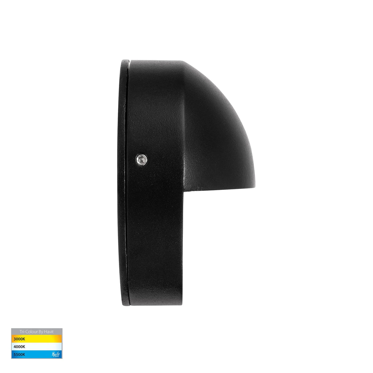 Tempered glass cover on Havit Veko black step light