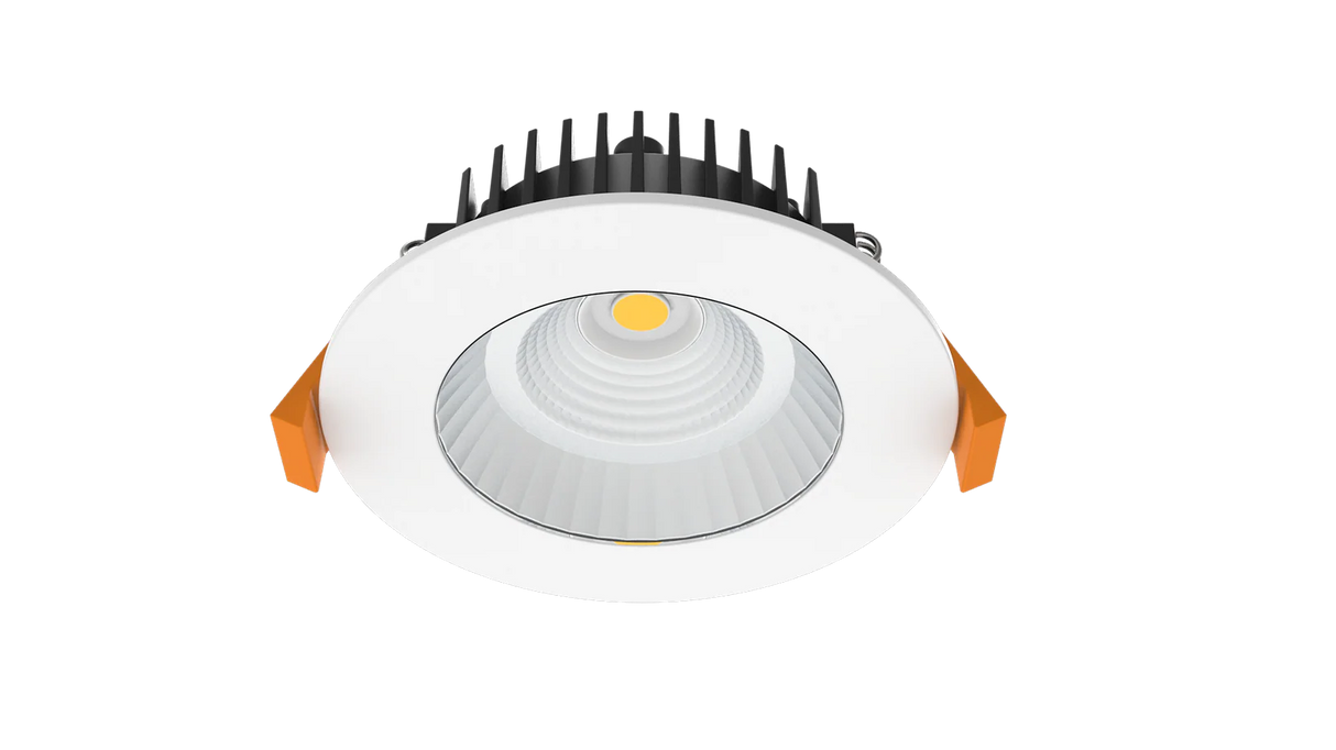 Slim flat COB LED downlight suitable for residential use
