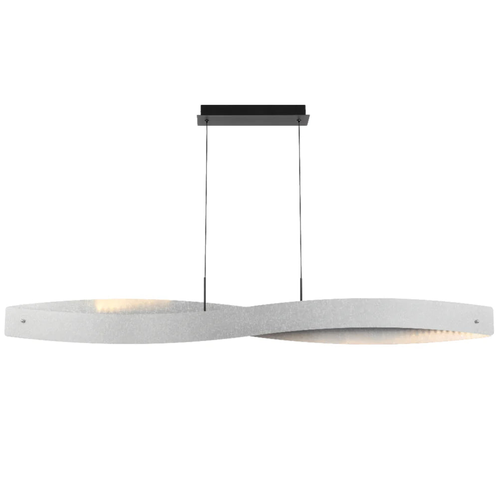 Telbix Arezzo 150 Pendant in black – bold sculptural LED pendant, modern‑industrial, dimmable, 3000K–led