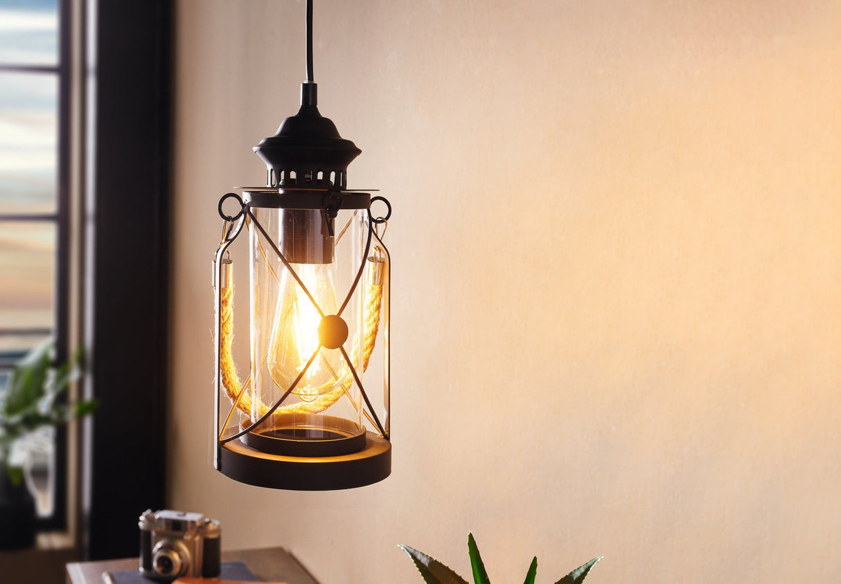 Eglo Lighting Bradford 60W E27 Black
